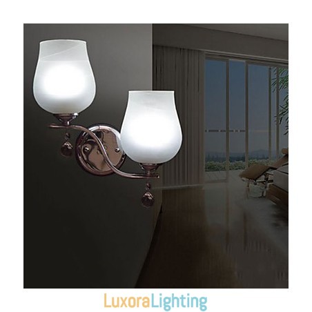 Designer Touch Decorative Crystal Wall Sconces Modern Contemporary Metal