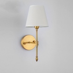 Designer Touch Decorative Classic Bedroom Wall Lamps Simple Metal Living Room Wall Sconce Bar Cafe Hallway Balcony Wall Lamp