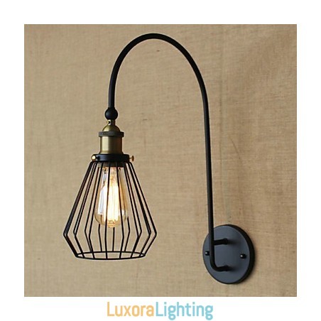 Designer Touch Decorative Nordic Mediterranean Style Retro Fashion Creative Large Single Head Wall Lamp