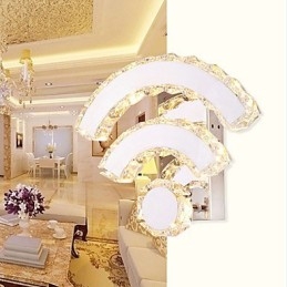 Designer Touch Decorative Wall Sconces Crystal Mini Style Modern Contemporary Crystal