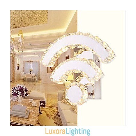 Designer Touch Decorative Wall Sconces Crystal Mini Style Modern Contemporary Crystal