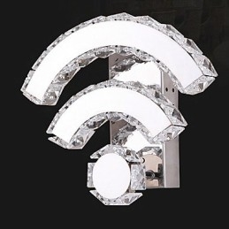 Designer Touch Decorative Wall Sconces Crystal Mini Style Modern Contemporary Crystal