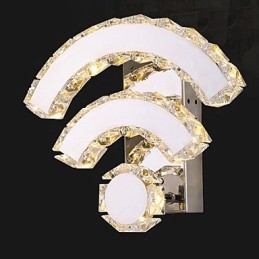 Designer Touch Decorative Wall Sconces Crystal Mini Style Modern Contemporary Crystal