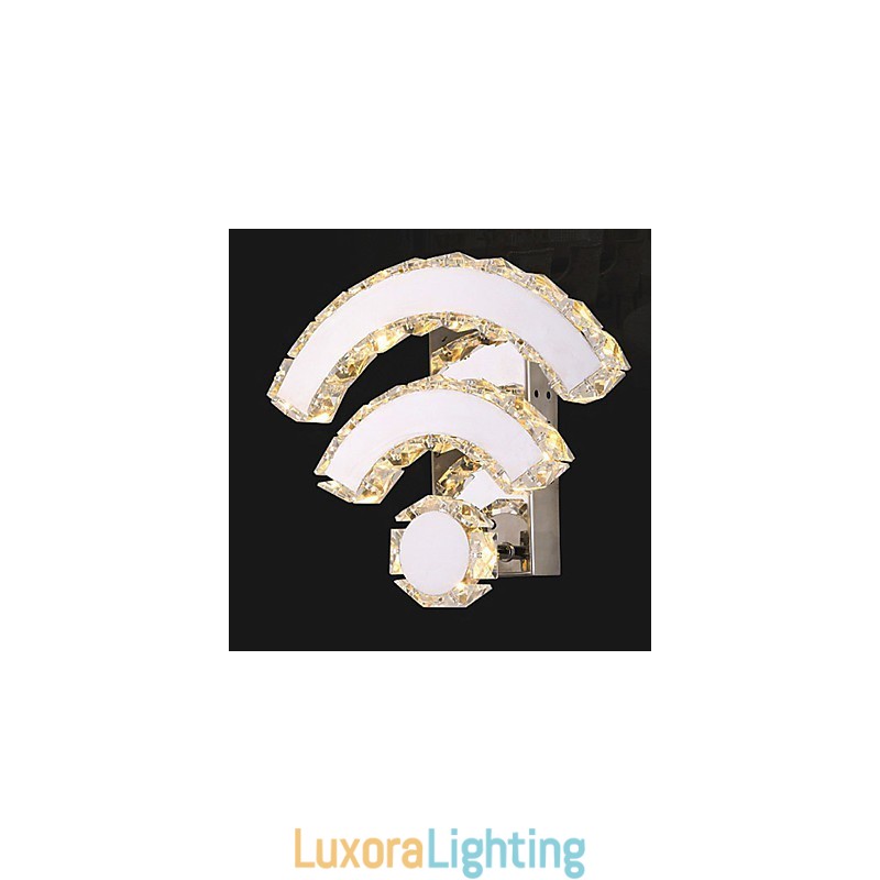 Designer Touch Decorative Wall Sconces Crystal Mini Style Modern Contemporary Crystal