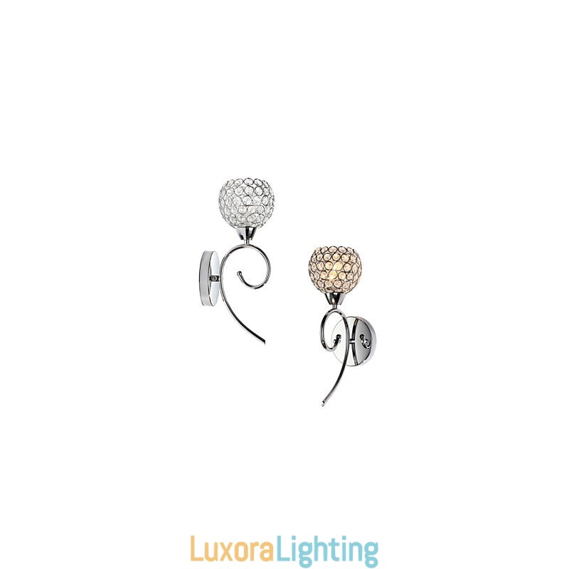 Designer Touch Decorative Wall Sconces Reading Wall Lights Crystal Mini Style Modern Contemporary Metal