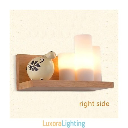 Designer Touch Decorative Wall Sconces Modern Contemporary Wood Bamboo