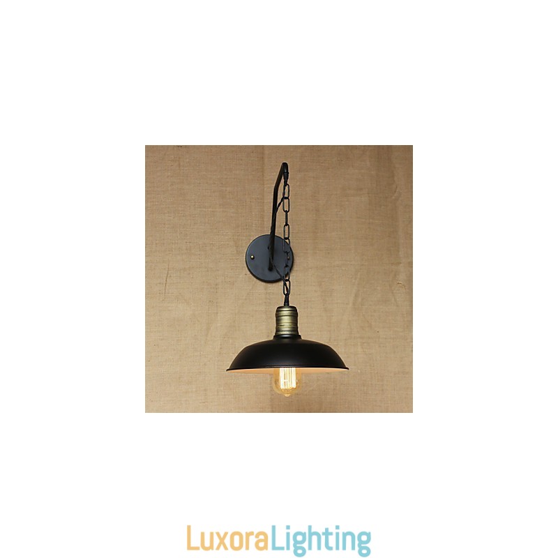 Designer Touch Decorative Simple And Creative Personality Wall Lamp Industry Chain American Retro Iron Aisle Bedroom Bedside Wall Lamp