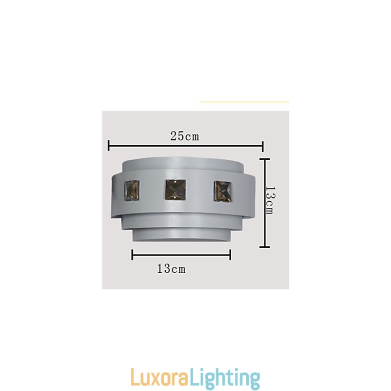 Designer Touch Decorative Wall Sconces Mini Style Modern Contemporary Metal