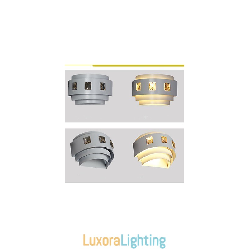 Designer Touch Decorative Wall Sconces Mini Style Modern Contemporary Metal