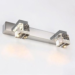 Designer Touch Decorative Wall Sconces Bathroom Lighting Wall Washers Crystal Mini Style Modern Contemporary Metal