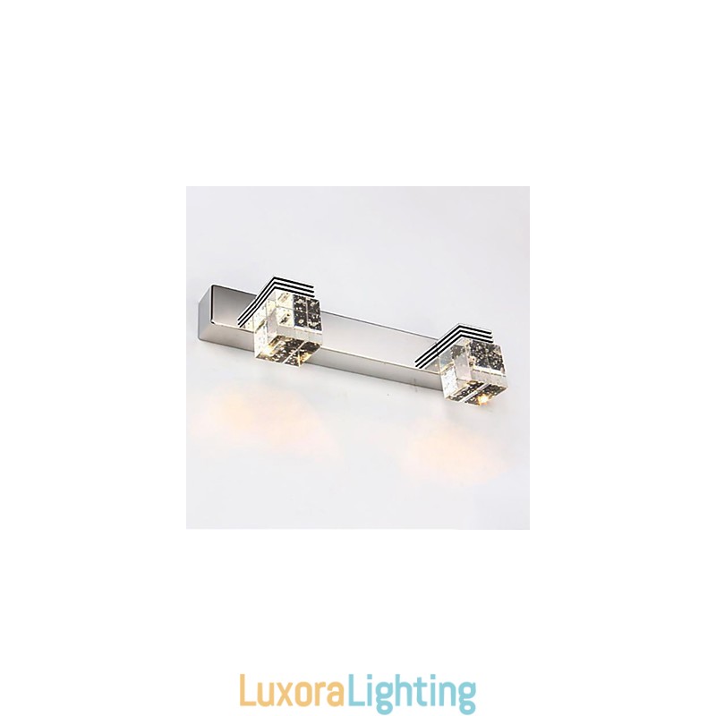 Designer Touch Decorative Wall Sconces Bathroom Lighting Wall Washers Crystal Mini Style Modern Contemporary Metal