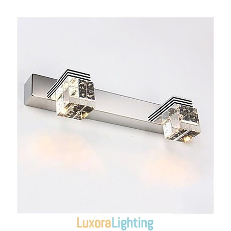 Designer Touch Decorative Wall Sconces Bathroom Lighting Wall Washers Crystal Mini Style Modern Contemporary Metal