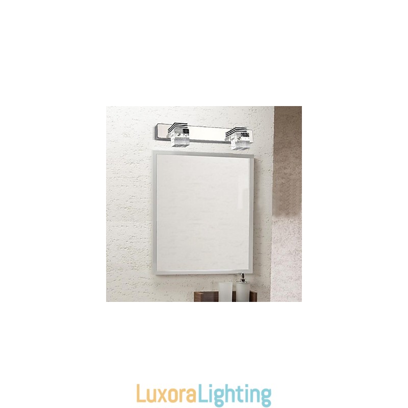 Designer Touch Decorative Wall Sconces Bathroom Lighting Wall Washers Crystal Mini Style Modern Contemporary Metal