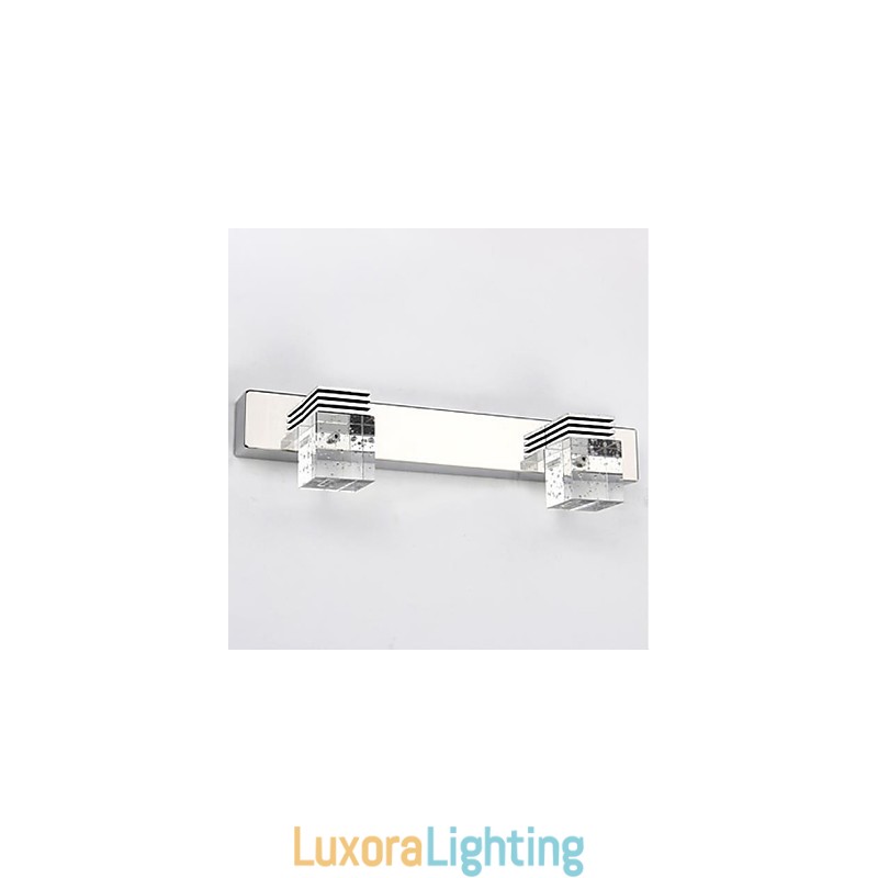 Designer Touch Decorative Wall Sconces Bathroom Lighting Wall Washers Crystal Mini Style Modern Contemporary Metal