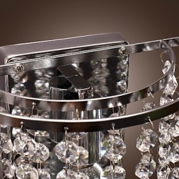 Designer Touch Decorative Contemporary Crystal Wall Light with 1 Light