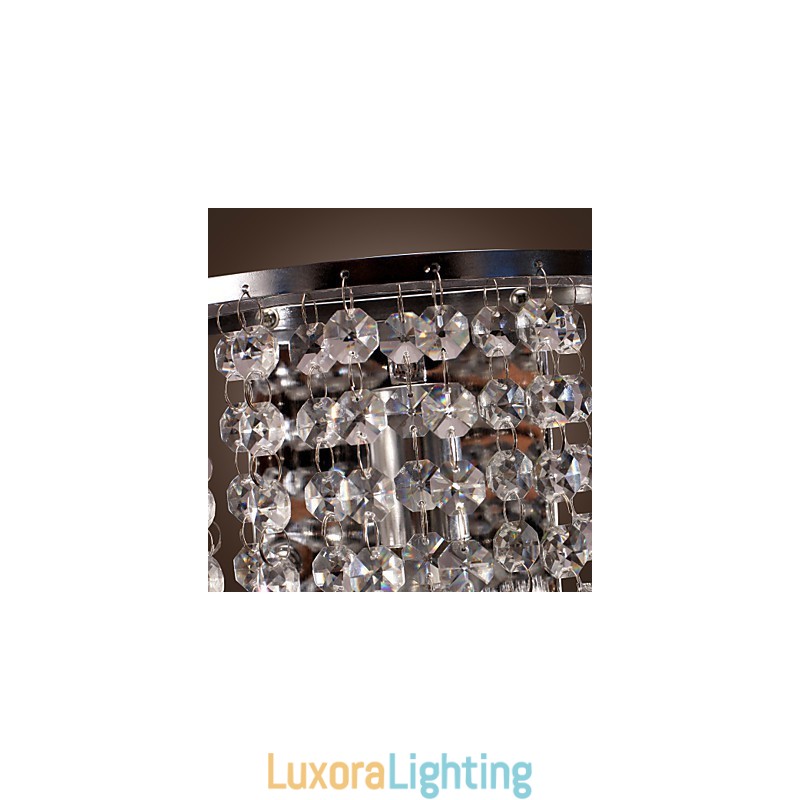 Designer Touch Decorative Contemporary Crystal Wall Light with 1 Light