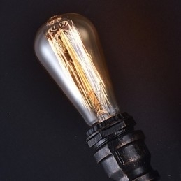 Designer Touch Decorative Retro Metal Bedsides Wall Sconce Village Pastoral Living Room Wall Lights Dining Room Wall Lamp