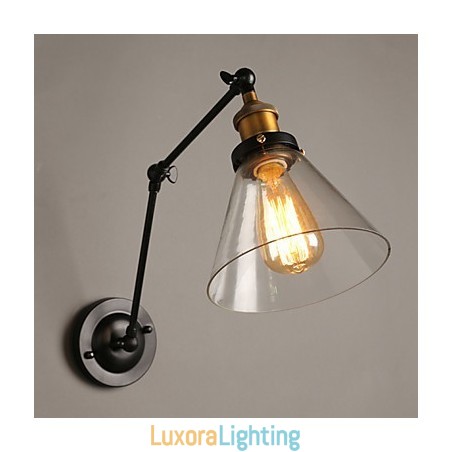Designer Touch Decorative Creative Rural Loft Retro Titan Section Double Wall Lamp Light