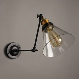 Designer Touch Decorative Creative Rural Loft Retro Titan Section Double Wall Lamp Light