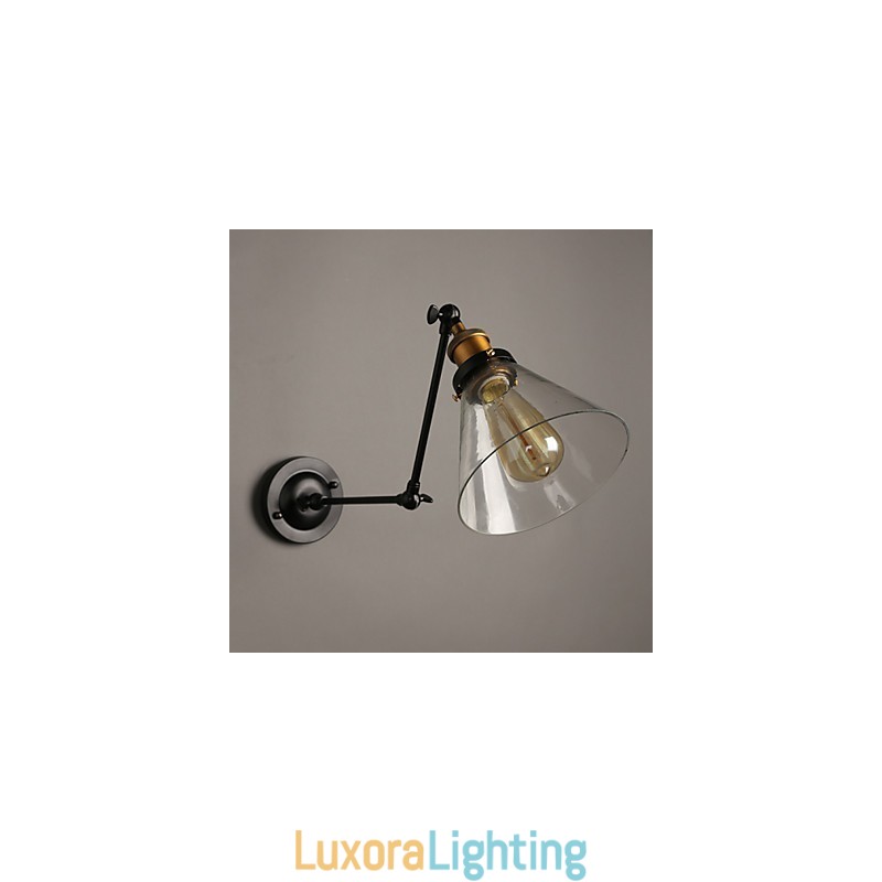 Designer Touch Decorative Creative Rural Loft Retro Titan Section Double Wall Lamp Light