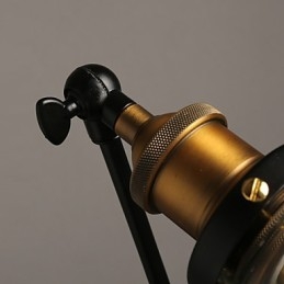 Designer Touch Decorative Creative Rural Loft Retro Titan Section Double Wall Lamp Light