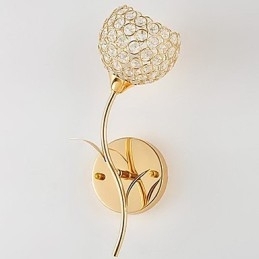 Designer Touch Decorative Minimalist Modern Crystal Wall Light