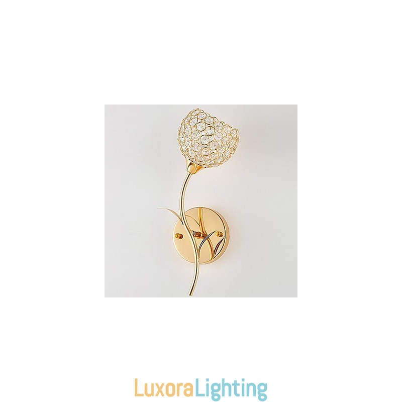 Designer Touch Decorative Minimalist Modern Crystal Wall Light