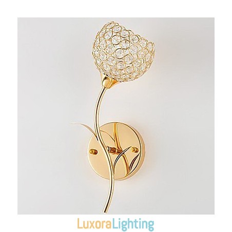 Designer Touch Decorative Minimalist Modern Crystal Wall Light