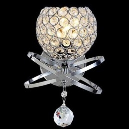 Designer Touch Decorative Crystal Wall Sconces Modern Contemporary Metal