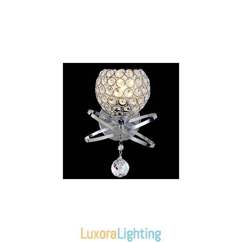 Designer Touch Decorative Crystal Wall Sconces Modern Contemporary Metal