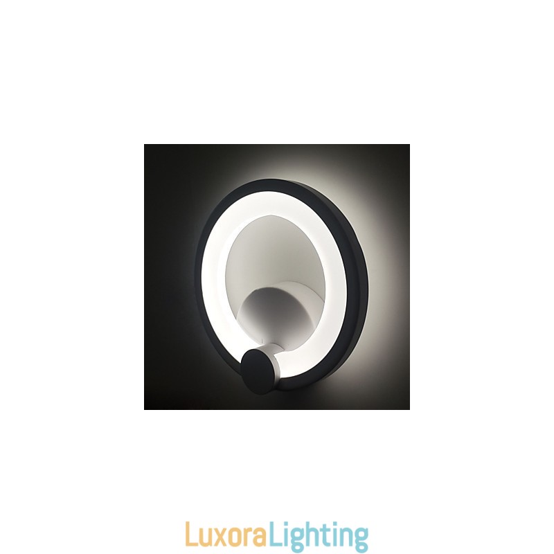 Designer Touch Decorative Wall Sconces Modern Ring Contemporary Metal Acrylic 90 240V