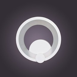 Designer Touch Decorative Wall Sconces Modern Ring Contemporary Metal Acrylic 90 240V