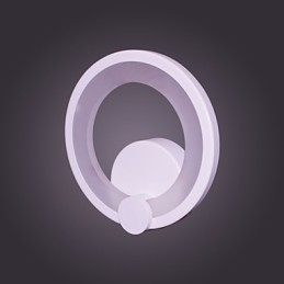 Designer Touch Decorative Wall Sconces Modern Ring Contemporary Metal Acrylic 90 240V