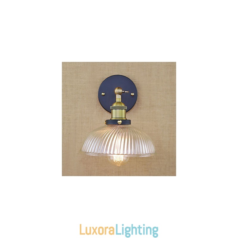 Designer Touch Decorative American Country Retro Creative Personality Popular Glass Wall Lamp