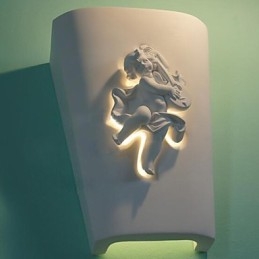 Designer Touch Decorative Creative Rural Creative Mediterranean Wall Lamp European Style Cupid Wall Lamp Light