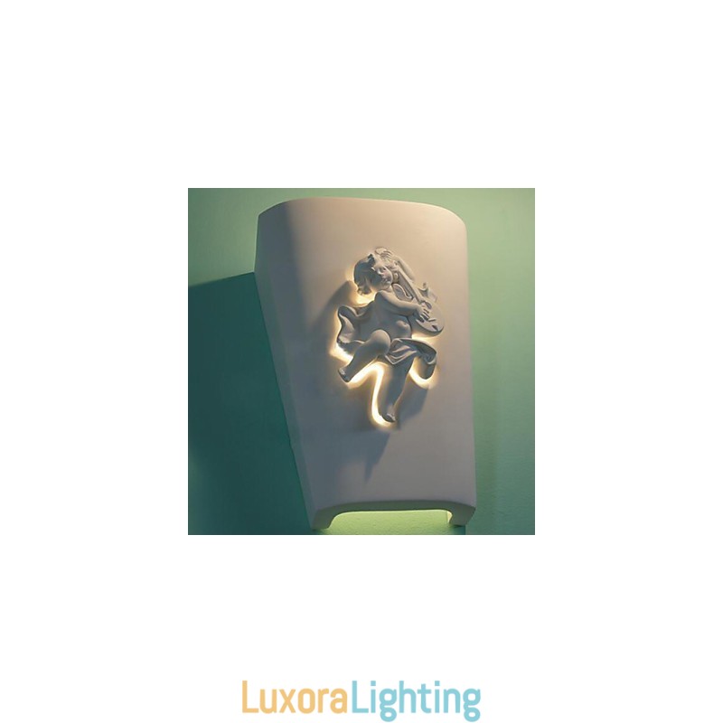 Designer Touch Decorative Creative Rural Creative Mediterranean Wall Lamp European Style Cupid Wall Lamp Light