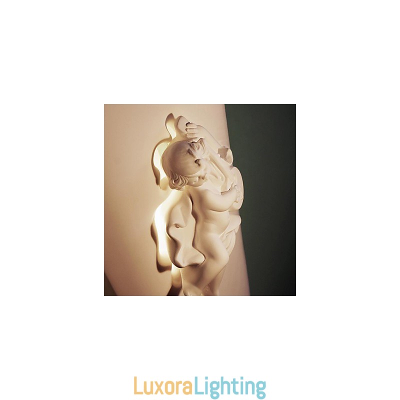 Designer Touch Decorative Creative Rural Creative Mediterranean Wall Lamp European Style Cupid Wall Lamp Light