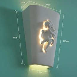 Designer Touch Decorative Creative Rural Creative Mediterranean Wall Lamp European Style Cupid Wall Lamp Light