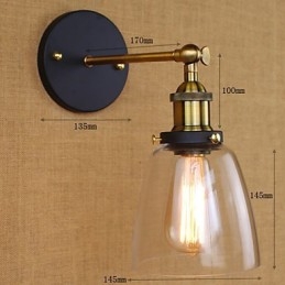 Designer Touch Decorative Nostalgic American Export Trade Of The Original Models Rural Industrial And Wall Sconce