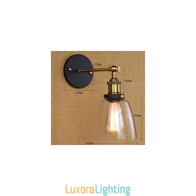Designer Touch Decorative Nostalgic American Export Trade Of The Original Models Rural Industrial And Wall Sconce