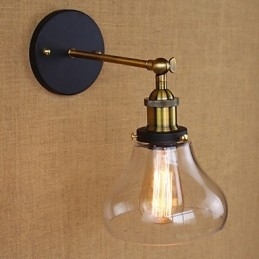 Designer Touch Decorative Industrial Nostalgic American Country Wall Sconce
