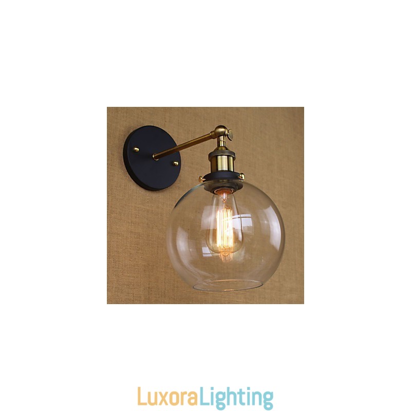 Designer Touch Decorative Round Foam Nostalgic American Country Of Export Trade Of The Original Models Of Industrial Wall Sconce