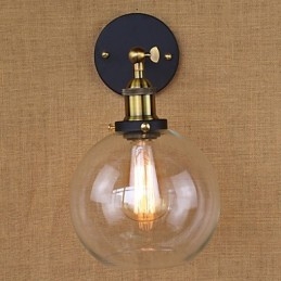 Designer Touch Decorative Round Foam Nostalgic American Country Of Export Trade Of The Original Models Of Industrial Wall Sconce