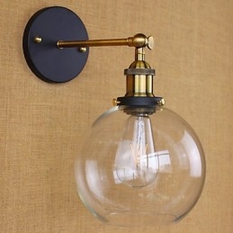 Designer Touch Decorative Round Foam Nostalgic American Country Of Export Trade Of The Original Models Of Industrial Wall Sconce