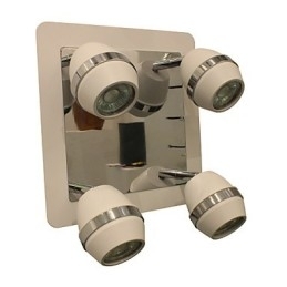 Designer Touch Decorative Modern Spherical Chrome Wall Lights Bathroom Lights With 4 Lights