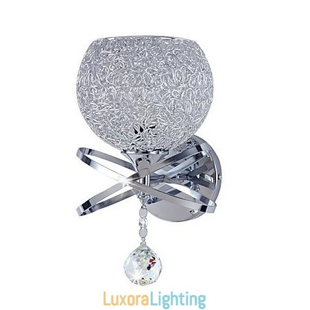 Designer Touch Decorative Crystal Wall Sconces Modern Contemporary Metal