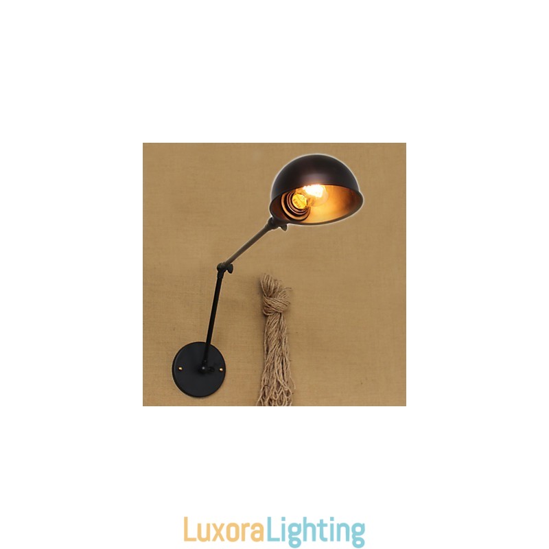 Designer Touch Decorative Industrial Style Minimalist Long Arm Double Personality Ills Bedside Dining Wall Sconce