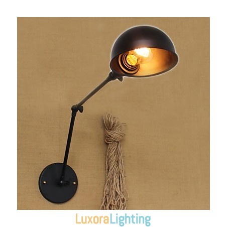 Designer Touch Decorative Industrial Style Minimalist Long Arm Double Personality Ills Bedside Dining Wall Sconce