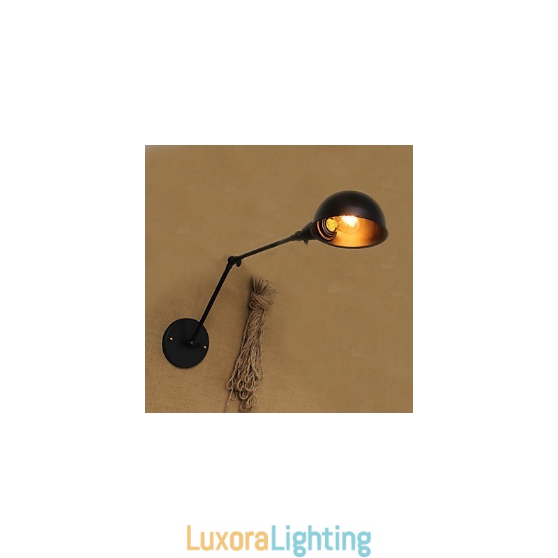 Designer Touch Decorative Industrial Style Minimalist Long Arm Double Personality Ills Bedside Dining Wall Sconce