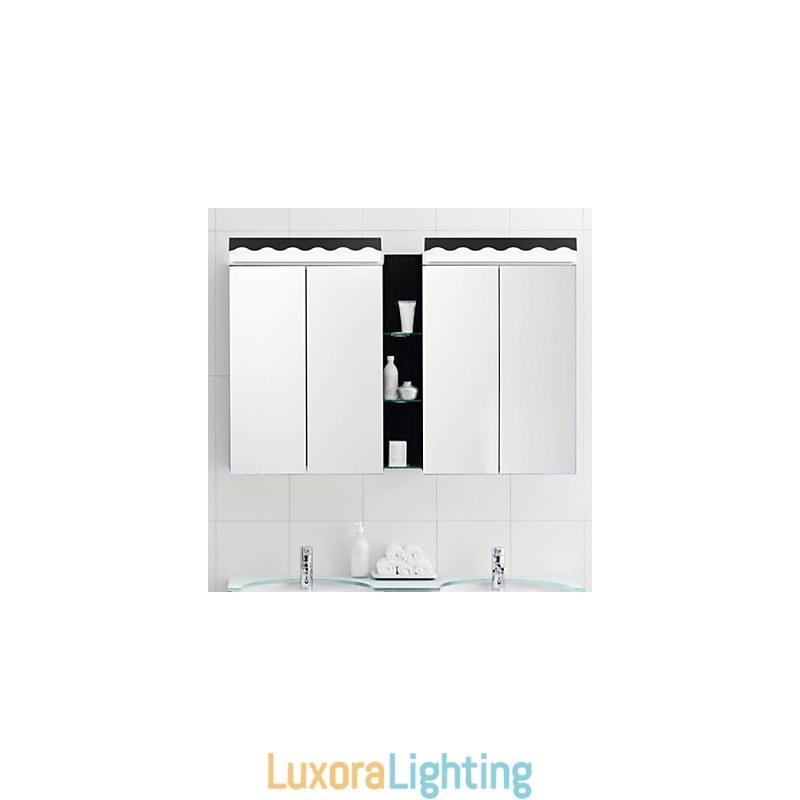 Designer Touch Decorative Bathroom Lighting Wall Washers Reading Wall Lights Mini Style Modern Contemporary Metal